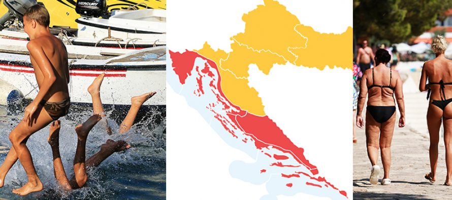 Upozorenje na toplinske valove! Vrijeme će i dalje biti sunčano te vrlo vruće