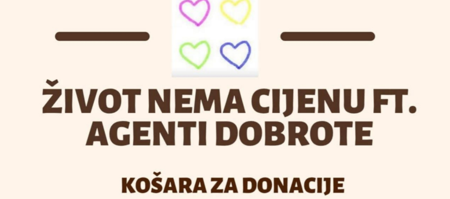 Akcija – košara za donacije