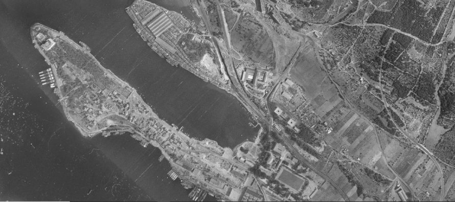 Interesantno – Interaktivna karta Šibenika iz zraka 1968 godine