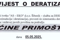 Obavijest o deratizaciji 05.05.2026.