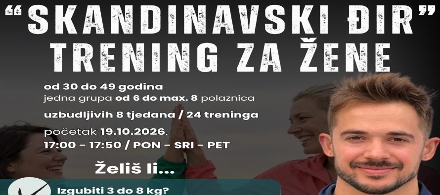 Upišite se na “Skandinavski đir” – Trening za žene