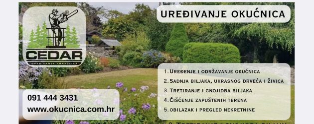Cedar – Uređivanje okućnica