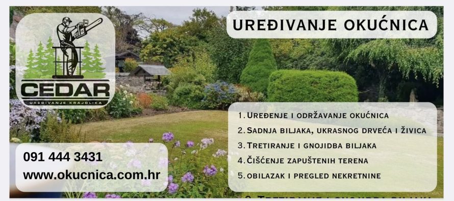Cedar – Uređivanje okućnica